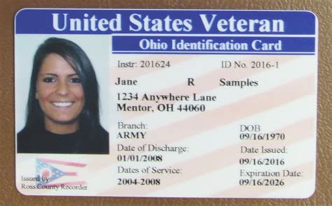 We have temporarily disabled starting new and replacement applications online due to reduced capacities at our enrollment centers. County to issue veteran ID cards - Daily Advocate
