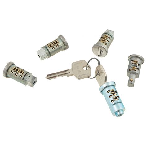 Barrel Lock Set With Keys 5 Piece