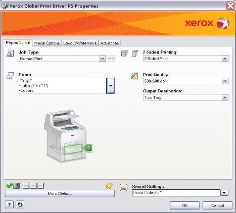 Additionally, you can choose operating system to see the drivers that will be compatible 4.3/5. Xerox Global Print Driver - скачать