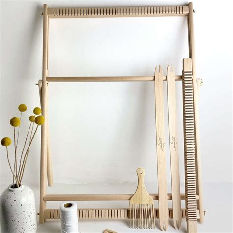 Large Weaving Loom Kit Adjustable The Joyful Studio