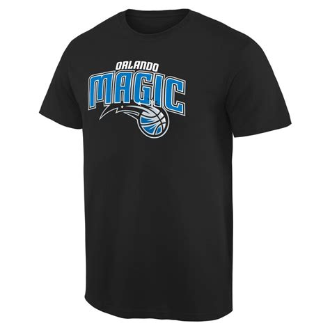 Orlando Magic Black Primary Logo T Shirt