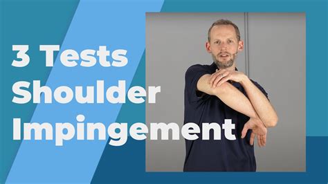 3 Self Tests For Shoulder Impingement Easy To Do Youtube