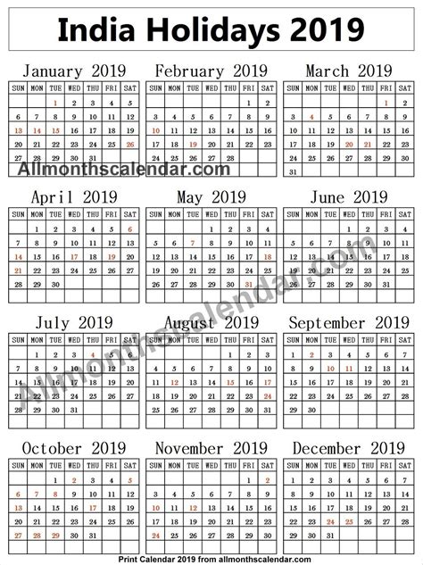 20 2019 calendar holidays free download printable calendar templates ️