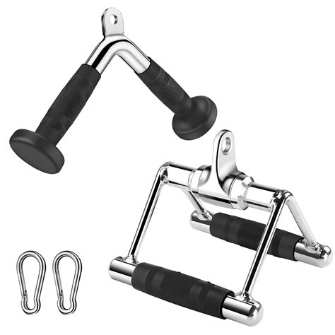 Buy Ulalov Double D Handle Cable Attachment Triceps Pull Down Rope
