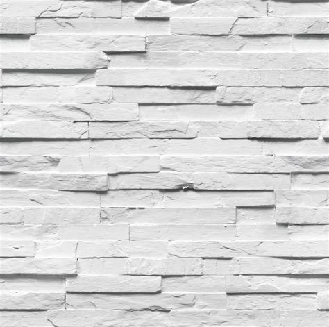 Fine Décor Ledgestone White Stone Wallpaper Departments Diy At Bandq