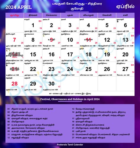 April 21 2024 Tamil Calendar Theo Adaline