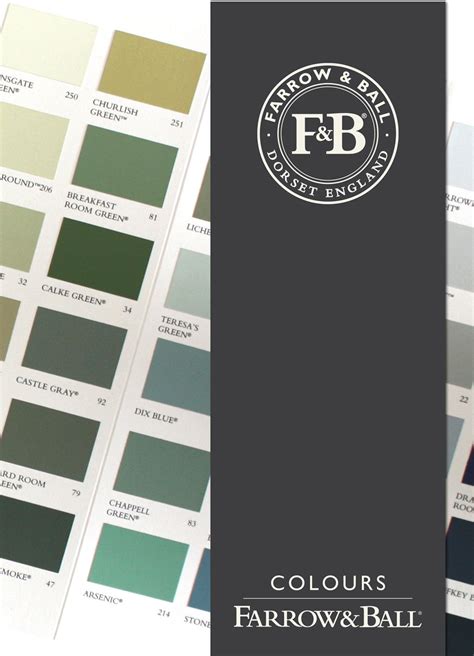 Farrow And Ball Free Colour Chart Paint Depot