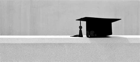Black Graduation Hat Stock Photo Image Of Success 155526250