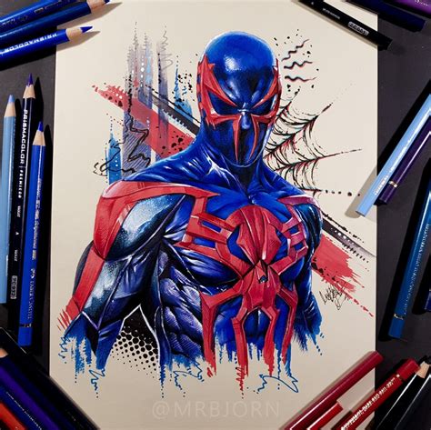 My Drawing Of 2099 Suit Still One Of My Favorite Spiderman
