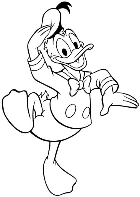Nowadays, i recommend disney donald duck coloring pages for you, this article is related with full page coloring sheets halloween. Donald Duck Face Coloring Pages - Coloring Home