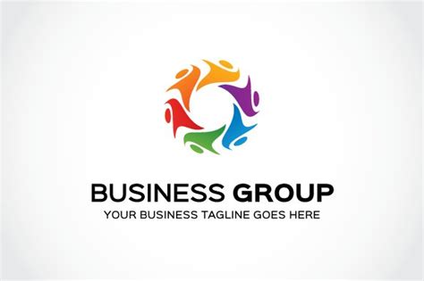 Business Group Logo Template Branding And Logo Templates ~ Creative Market