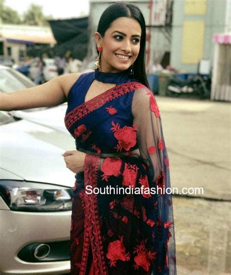 14 Super Trendy Blouse Designs Sported By Anita Hassanandani South India Fashion