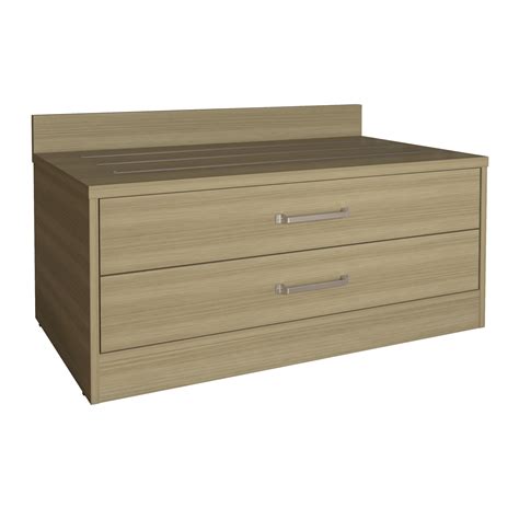 Hfrdr 001s 2 Drawer Luggage Bench
