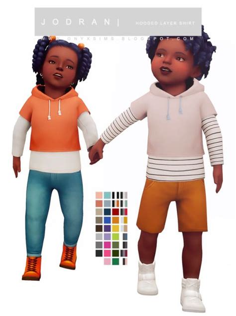 Sims 4 Maxis Match Kids Clothes