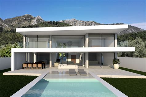 The Parallax House by Modern Villas | Modern Villas | Big modern houses, Modern style house ...