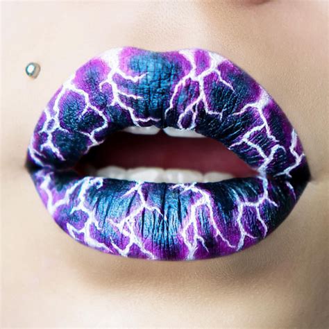 20 Wildly Gorgeous And Creative Lip Art Designs Pampadour Lip Art