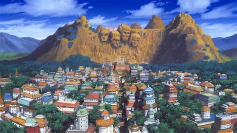 Konohagakure Anime Scenery Naruto Pictures Naruto Leaf Village