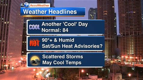 Chicago Accuweather Sunny Warm Thursday Abc 7 Chicago Scoopnest