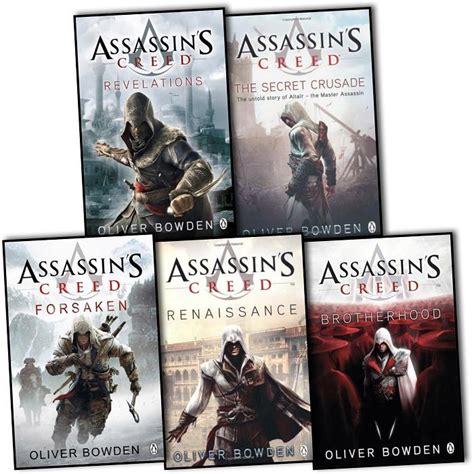 Oliver Bowden Assassins Creed Collection 5 Books Set Forsaken