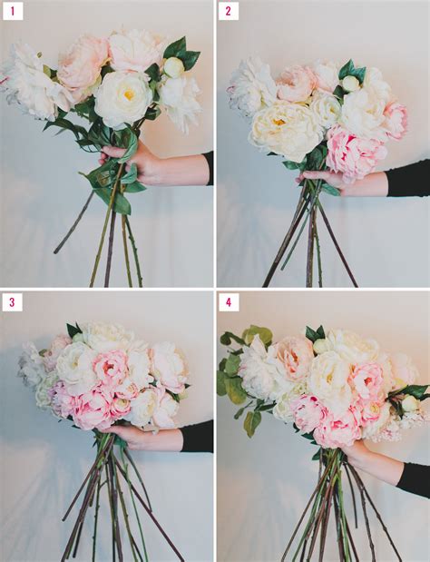 Diy Silk Flower Bouquet With Afloral Green Wedding Shoes Weddings