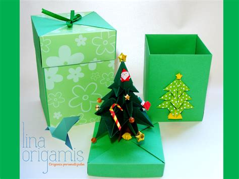 Lina Origami Origamis Para O Natal