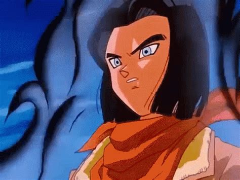 Goku lost his god ki and the. Android 17 GIF - Android 17 Dragonball - Discover & Share GIFs