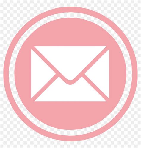 Pink Email Icon At Collection Of Pink Email Icon Free