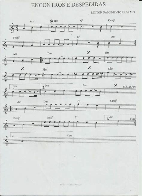 Página sobre o hino nacional brasileiro, quando foi escrito, principais alterações ao longo do tempo, letra atual, entre outras informações. Encontros e Despedidas (Milton Nascimento & Fernando Brant ...