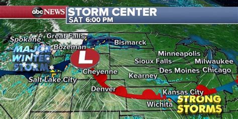 Major Winter Storm To Hit Northern Rockies Especially Montana Abc News