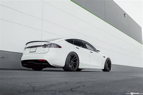 Avant Garde Wheels Tesla Model S Plaid Ag Srx01 Matte Black