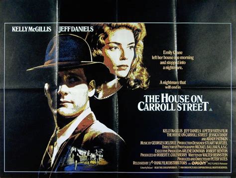 HOUSE ON CARROLL STREET Rare Film Posters