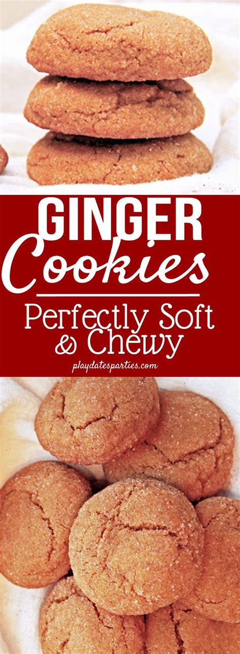 Youll Want To Make An Extra Batch Of These Soft And Chewy Ginger Cookies These Yummy Cookies