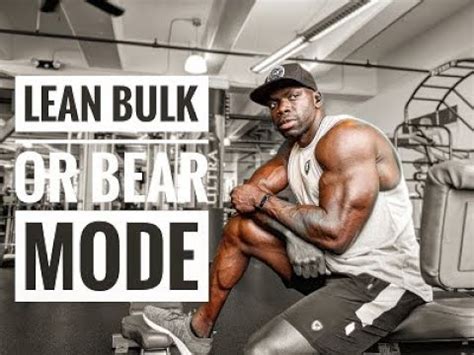 Lean Bulk Or Bear Mode Youtube