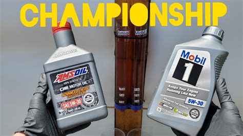 We have made our list of the 5 most popular amsoil oils. Amsoil vs Mobil 1 motor oil championship! - YouTube