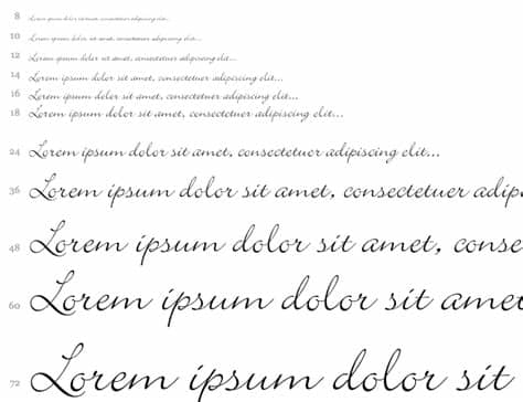 When you've used all of your pageviews, return to fonts.com for more. Bickley Script Regular truetype font