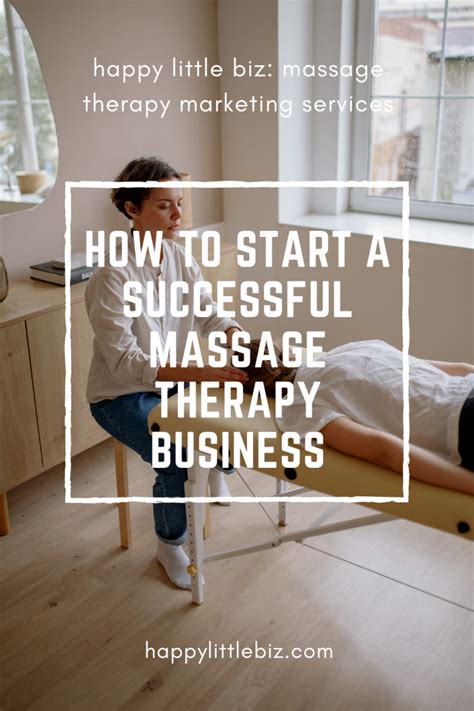 How To Start A Massage Therapy Business Happy Little Biz