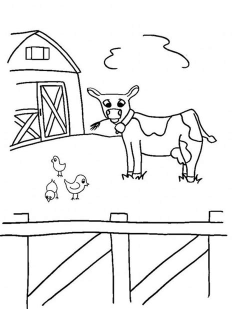Farm Coloring Pages For Kids K5 Worksheets