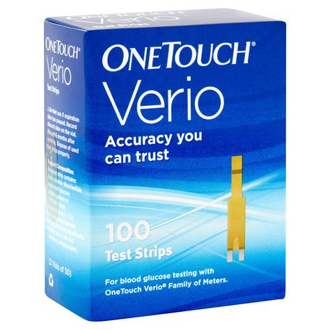 One Touch Verio Test Strips 100ct At Cheap Price