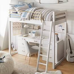 Chelsea Vanity Loft Bed Loft Beds For Teens Dorm Room Designs Loft