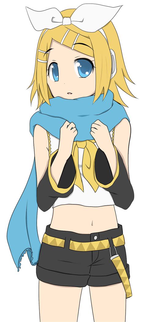Rin Kagamine Lineart By Andrei120 On Deviantart