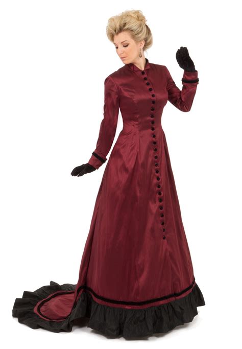 With Bustles Recollections Victorian Gown Victorian Dress Vintage