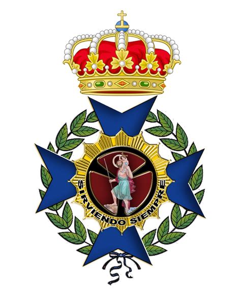 Escudo Honorable Y Real Orden De Caballeros De San Cristobal