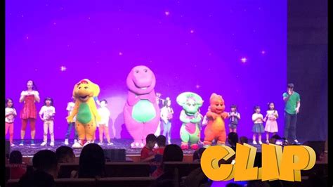 Kids Got To Chance To Dance With Barney And His Friends 💜💚💛 Clip