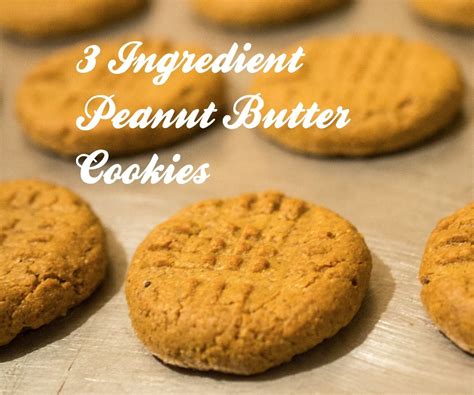 This recipe is pretty much magic, made with just 1 cup of creamy peanut butter, 1 cup of sugar, and 1 egg. Easy, Flawless, 3 Ingredient Peanut Butter Cookies : 8 Steps (with Pictures) - Instructables