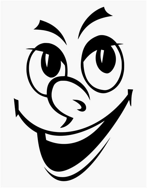 Transparent Smiling Face Png Funny Faces Cartoon Png Download Kindpng