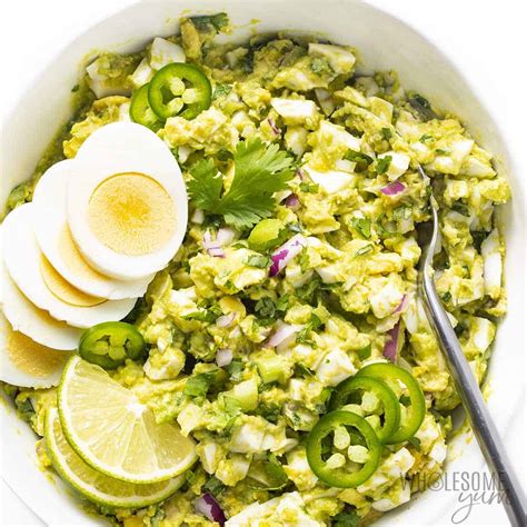 Avocado Egg Salad Minutes Wholesome Yum