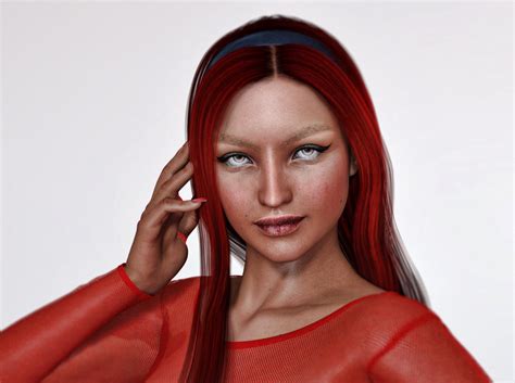 Diva Red In Red By 3dperson On Deviantart