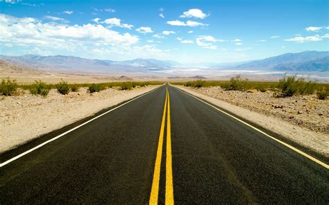 Road To Death Valley Amazing Desert Scenery Desktop Wallpapers