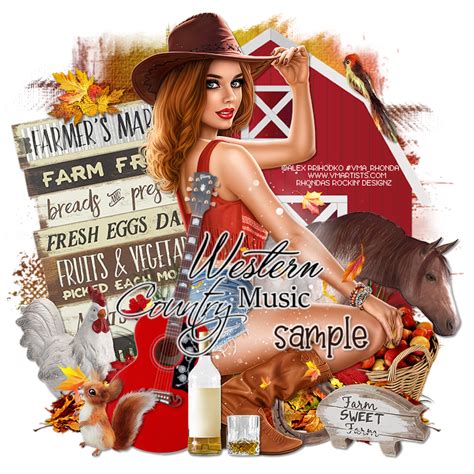 Rhonda's Rockin' Designz: Western Country Music - PTU