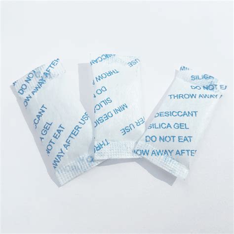 Pharmaceutical Grade Silica Gel Desiccant Packets With Foil Pouches For